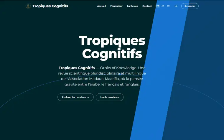 Tropiques Cognitifs — revuemadaratmaarifia.tn